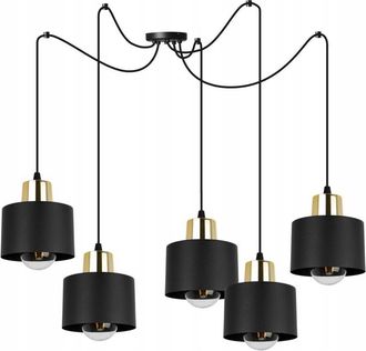 OEM L&aacute;mpara De Techo Moderna Colgante L&aacute;mpara Led Negra