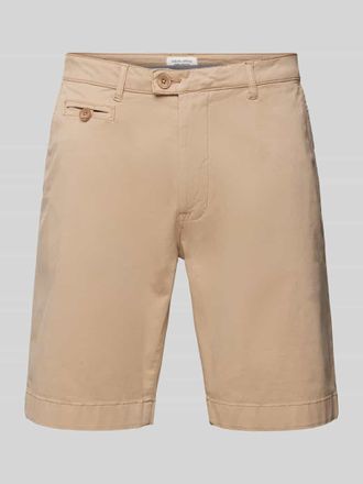 Casual Friday Casual Friday Chino-Shorts mit Eingrifftaschen in Sand, Gr&ouml;&szlig;e XXL