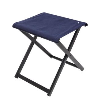 Scalpers Taburetes de exterior de madera haya wengu&eacute; color azul 50x46x45,5 cm