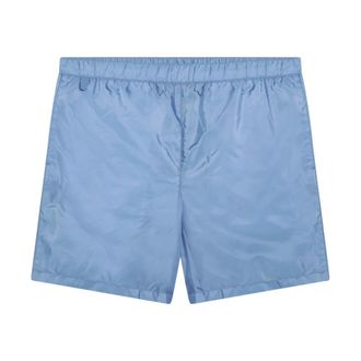 Prada Re-Nylon Swimsuit - male - Prada - Beachwear - Blue - L - Swimwear
