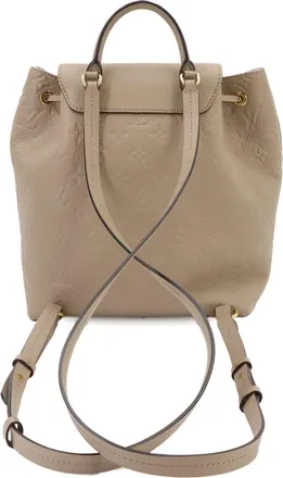 Louis Vuitton Monogram Empreinte Tourterelle Monogram Empreinte Backpack (Pre-Owned)