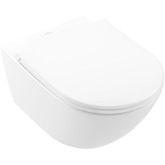 Villeroy & Boch Inodoro Suspendido Con Brida Villeroy Et Boch Universo Twistflush Ceramicplus Blanco Con Asiento