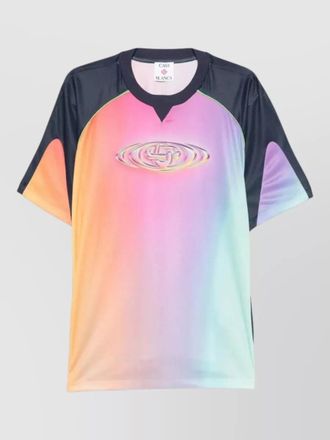 Casablanca short sleeve football top crew neck