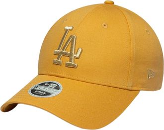 New Era Unisex Baseball Cap 9forty Metallic Yellow Cotton Hat