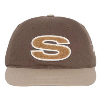 St&uuml;ssy Chenille S Low Pro Cap Brown 1311061-BRWN