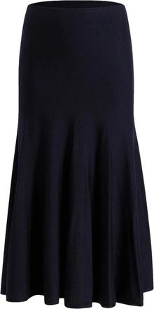 Khaite Dames, Rokken, Blauw, Maat: XS Wol