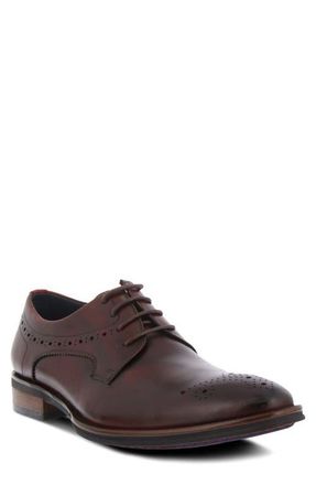 Spring Step Charlie Leather Derby in Cabernet at Nordstrom, Size 10.5-11Us