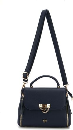 Generic Small Crossbody Handbag for Women with Top Handle, Trapezoid Grab Bag with Chain Detail, Adjustable Shoulder Strap, PU Leather Satchel for Daily Use (