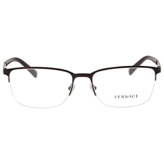 Versace Demo Rectangular Mens Eyeglasses VE1263 1009 55