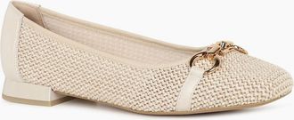 Caprice Womens Tour Womens Ballet Pumps - Tan - Size: 3.5