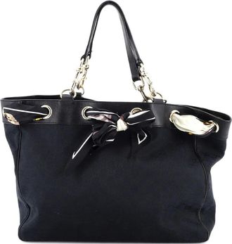 Gucci Positano GG Canvas Large tote bag - Zwart