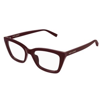Saint Laurent Cat-eye Frame - unisex - Saint Laurent - Glasses - Red - 53 MM - Accessories