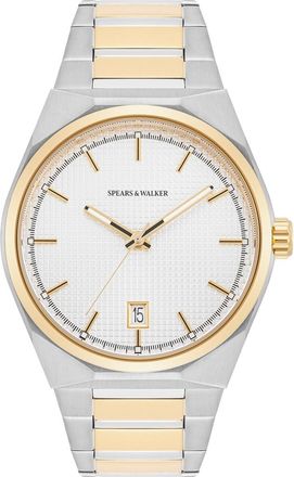 Spears & Walker Mens Quarzuhr - Silver Stainless Steel - One Size