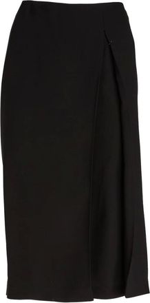 Ferragamo Gonna midi plissettata - - Skirts - Donna - Nero - S