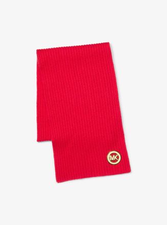 Michael Kors Ribbed Wool Scarf