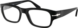 Persol 0PO3324V Black Acetate Eyeglasses - Black