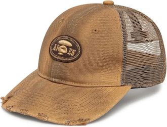 Aape By A Bathing Ape Cappello da baseball con ricamo - Marrone