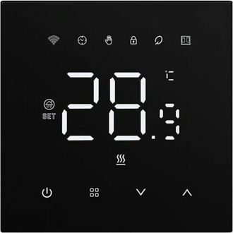 OEM Termostato Intelligente Wifi 220 V Per Riscaldamento Elettrico A Pavimento, Regolatore Di Temperatura 16 A, Nero