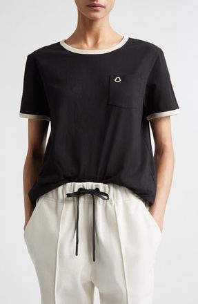 Moncler Ringer T-Shirt in Black at Nordstrom, Size Xx-Small