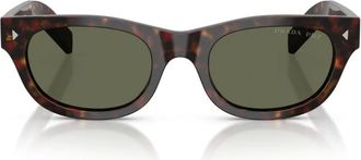 Prada Sunglasses, male, Brown, Size: 51 MM Sunglasses