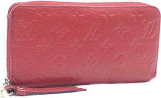 Louis Vuitton Cerise Monogram Empreinte Long Wallet (Bi-Fold) (Pre-Owned)