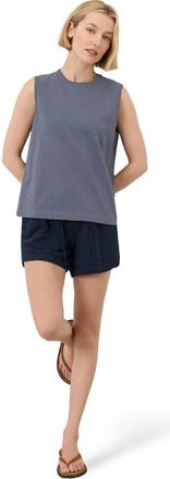 Pact Organic Cotton Soft-Slub Essential Tank in Light Steel Blue at Nordstrom, Size Small