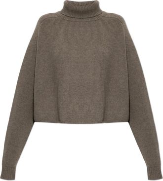 Lisa Yang Cathie Cashmere Turtleneck - Dames - Cashmere truien - Bruin - M - Kasjmier - Truien & Vesten