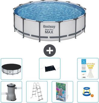 Bestway Piscina Bestway Steel Pro Max Redonda - 427x122 Cm - 8-piezas S559
