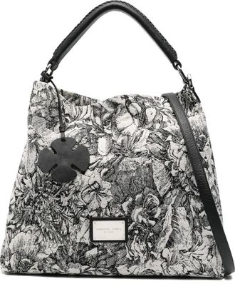 Roberto Festa Milano Borsa tote Bianca - Nero