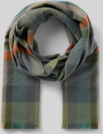 Barts Schal mit Ausfransungen in Oliv, Größe 1