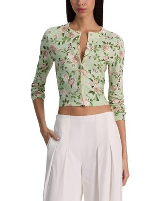 Alice & Olivia Alice + Olivia Carson Printed Cardigan