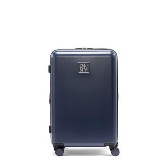 DKNY Expandable Hardshell 25 Lightweight Checked Suitcase With Spinner Wheels in Navy at Nordstrom, Size Medium