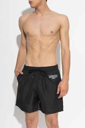 Moschino Swim Shorts, Mens, Black