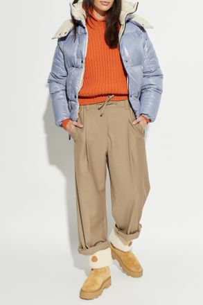 Moncler Parana Down Jacket, Womens, Light Blue