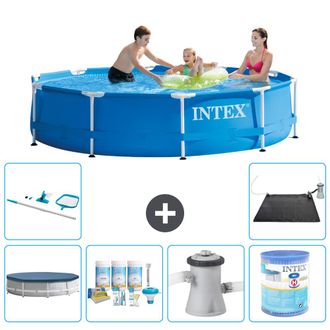 Intex Piscina Con Estructura Redonda - 305x76 Cm - 7-piezas S31480