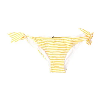 Dolce & Gabbana Bottom Stripes Bikini - female - Dolce & Gabbana - Bikinis - Yellow - S - Swimwear