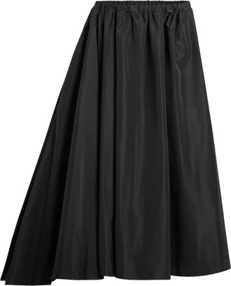 Patou Gonna midi asimmetrica - Nero