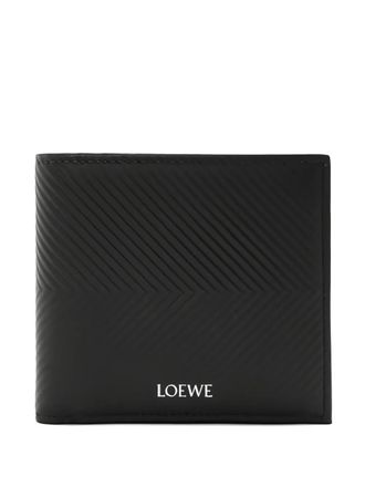 Loewe bi-fold leather wallet - Black