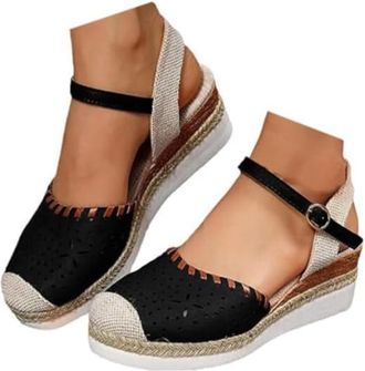 Generic Orthopedic Closed Toe Platform Wedge Sandals for Women Summer Dressy,2026 Casual Comfortable Lightweight Platform Wedges Heels Sandals Walking Non Sli