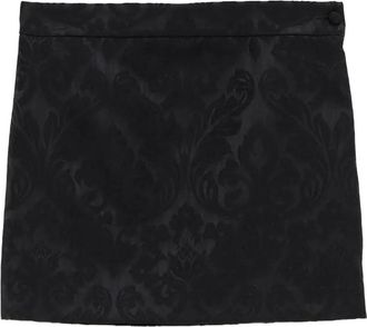 Chloé Gonna con stampa - Nero