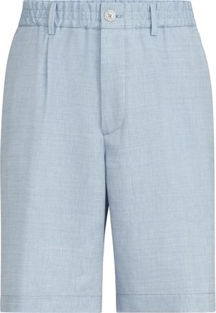 Brunello Cucinelli Chevron Bermuda shorts in Azure at Nordstrom, Size 52 It