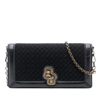 Bottega Veneta Pre-owned Cross Body Bags, female, Black, Size: ONE SIZE Pre-owned Crossbody Bag