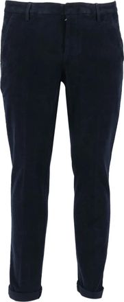 Dondup Pantaloni dritti in velluto a coste - Blu