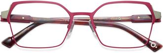 Etnia Barcelona Rania Geometric Cat-Eye Eyeglasses with Translucent Gradient