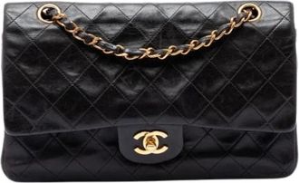 Chanel Borsa a spalla vintage pre-owned a doppia patta - - Pre-owned - Donna - Nero - ONE SIZE