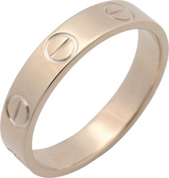 Cartier Silver White Gold (18K) Band Ring (Pre-Owned)