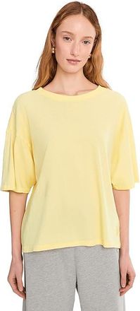 Free People Movement Tackle T-Shirts Womens Clothing Sunlit Yellow : LG (Womens 12-14), Cotton