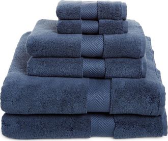 Nordstrom 6-Piece Hydrocotton Bath Towel, Hand Towel & Washcloth Set in Blue Vintage at Nordstrom Rack