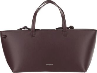 Jil Sander Kalfsleren Handtas - Dames - Handtassen - Rood - ONE Size - Leer - Tassen