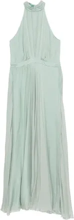 Raquel Diniz Giovanna Pleated Maxi Dress